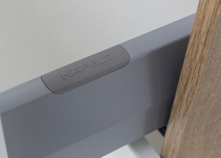 Waschbeckenunterschrank Gent grau B/H/T 60x54x35 cm