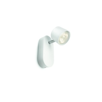 Philips wandspot Star wit - Incl 1X LED 4.5W