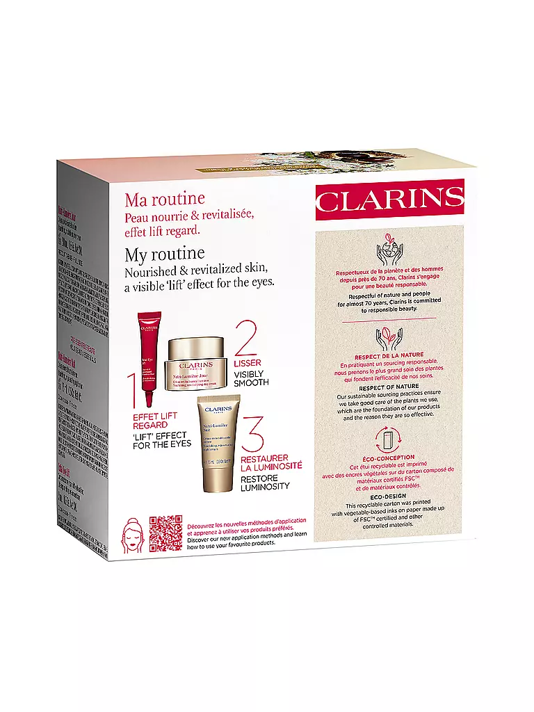 CLARINS Geschenkset - Nutri-Lumiere Set 50ml / 15ml / 7ml keine Farbe
