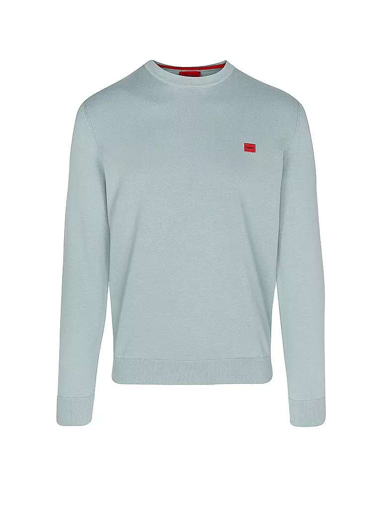 HUGO Pullover SAN CASSIUS hellblau