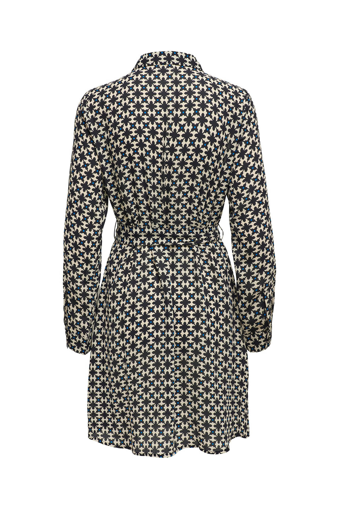 Vestido curto estampado