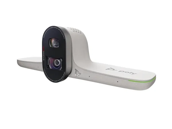 Poly Studio E70 - Konferencekamera - indendørs - farve - 2 x 20 MP - 3840 x 2160 - 4K, 2160p - audio - LAN - USB-C - PoE
