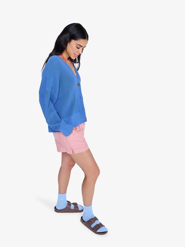 Cosmic Coast Gilet Bleu Femme