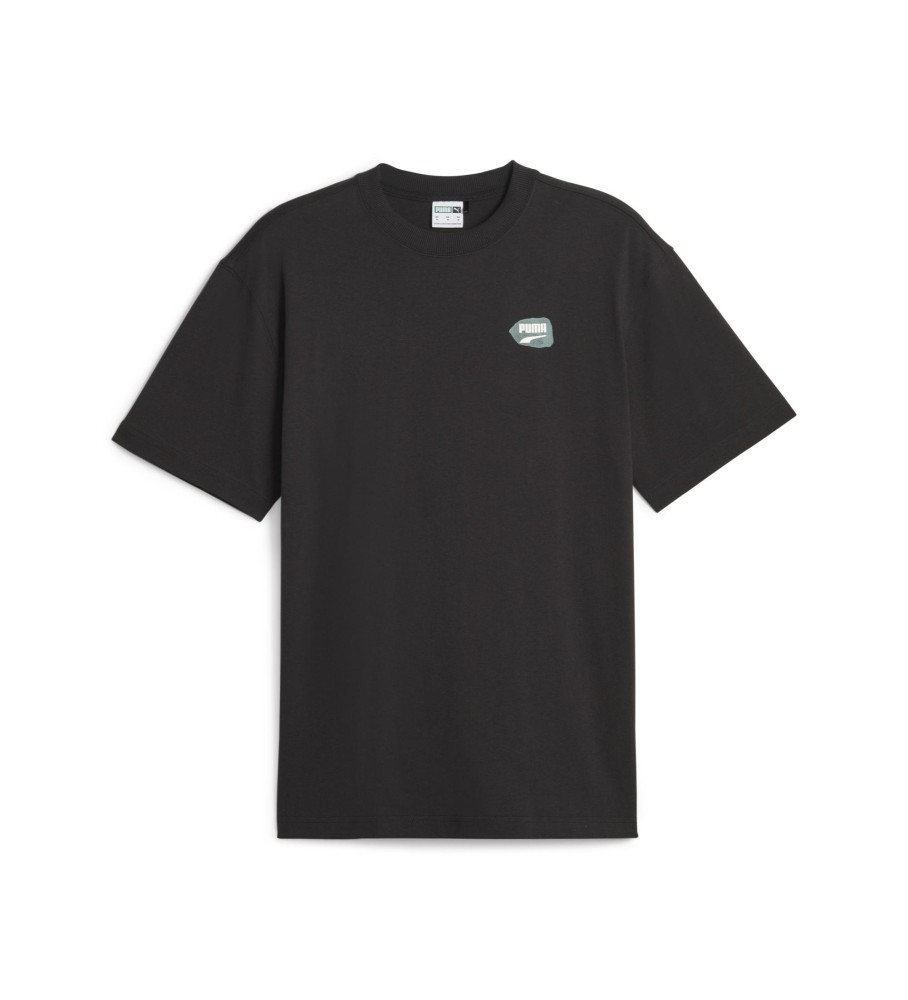 Camiseta Puma Downtown Graphic preta