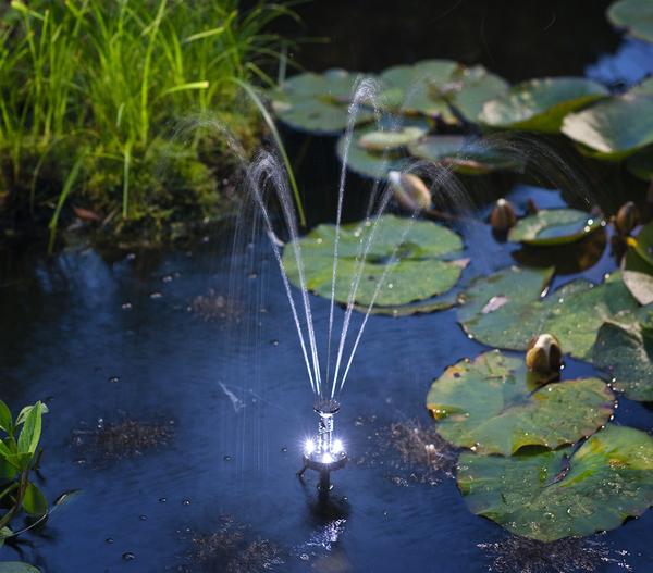 Esotec Solarpumpe Palermo LED für den