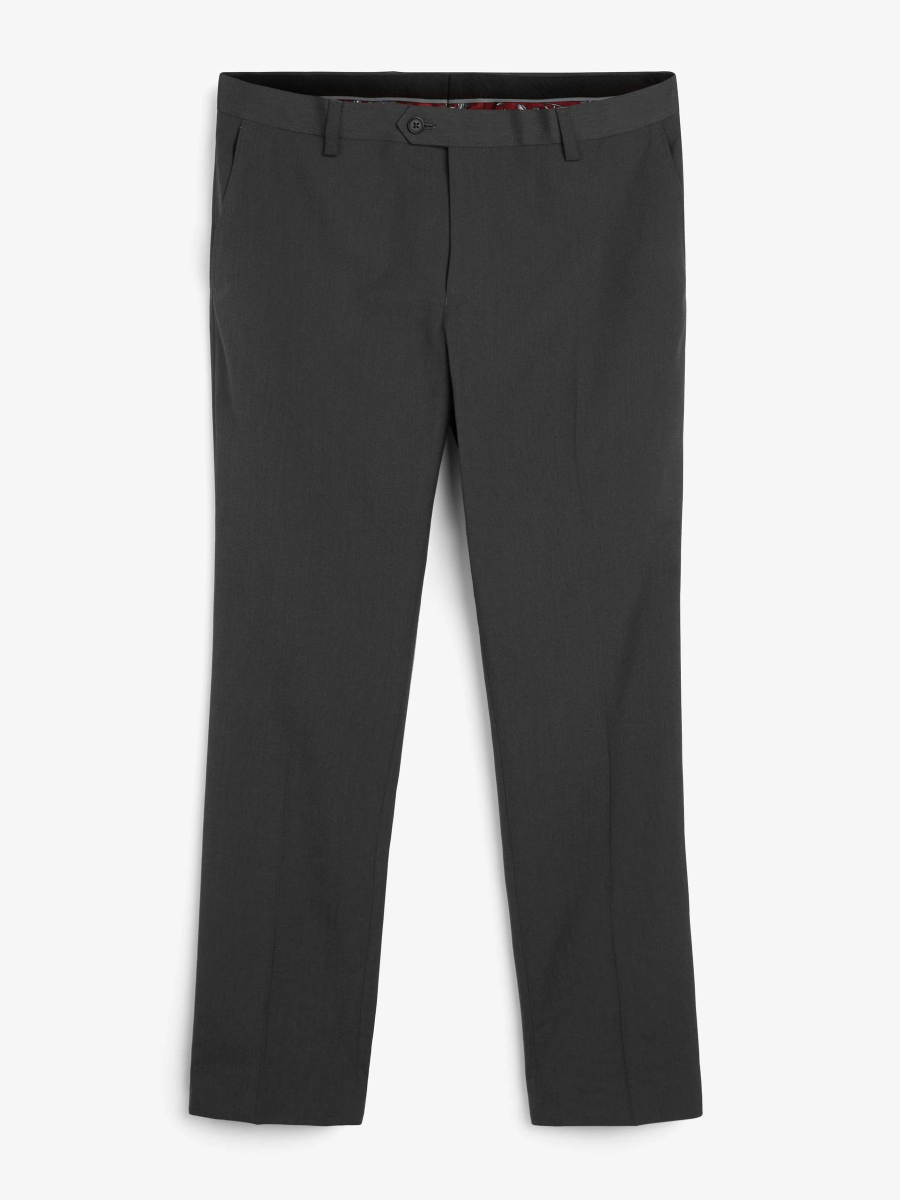 Antraciet - Slim Fit - Kostuumbroeken