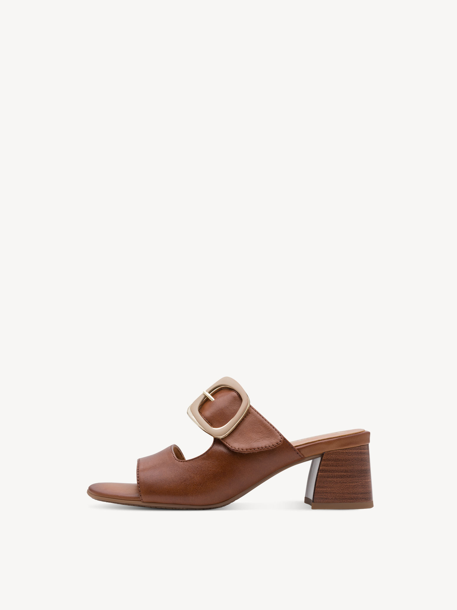Leren Slipper - bruin