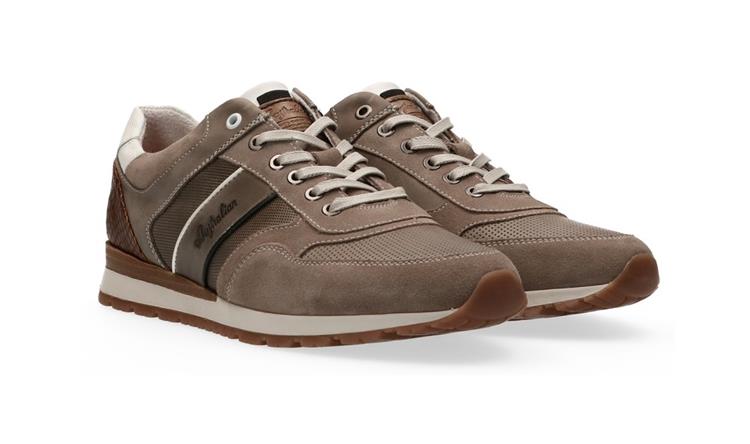 Australian Footwear Navarone leather Taupe combi