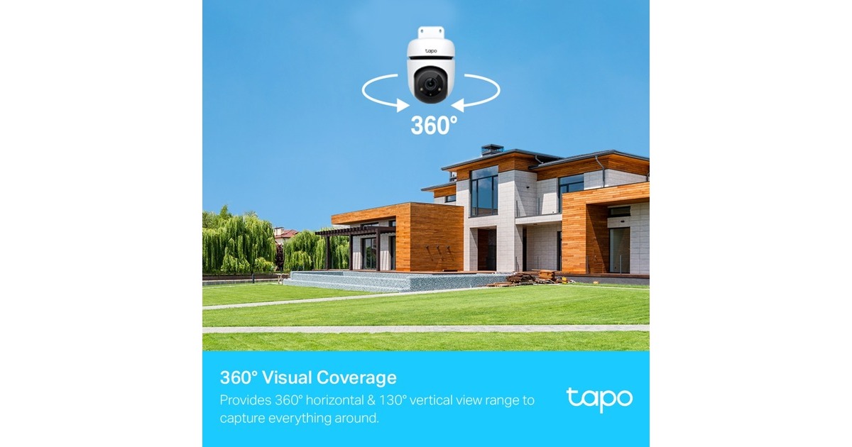 TP-LinkTC40 Wi-Fi Beveiligingscamera  (Wit/zwart, Wi-Fi)