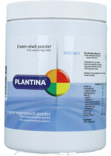 Plantina Erwten-Eiwit Poeder 400GR