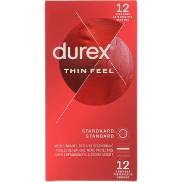 Durex Thin Feel Condooms, 12st