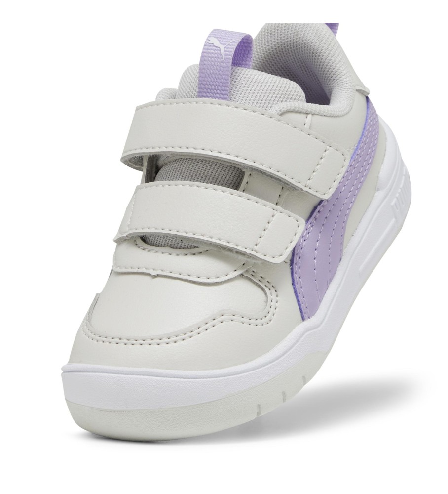 Tênis Puma Multiflex SL V, branco-creme