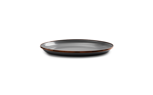Barebones Enamel emailliertes Salatteller Set 2 teilig