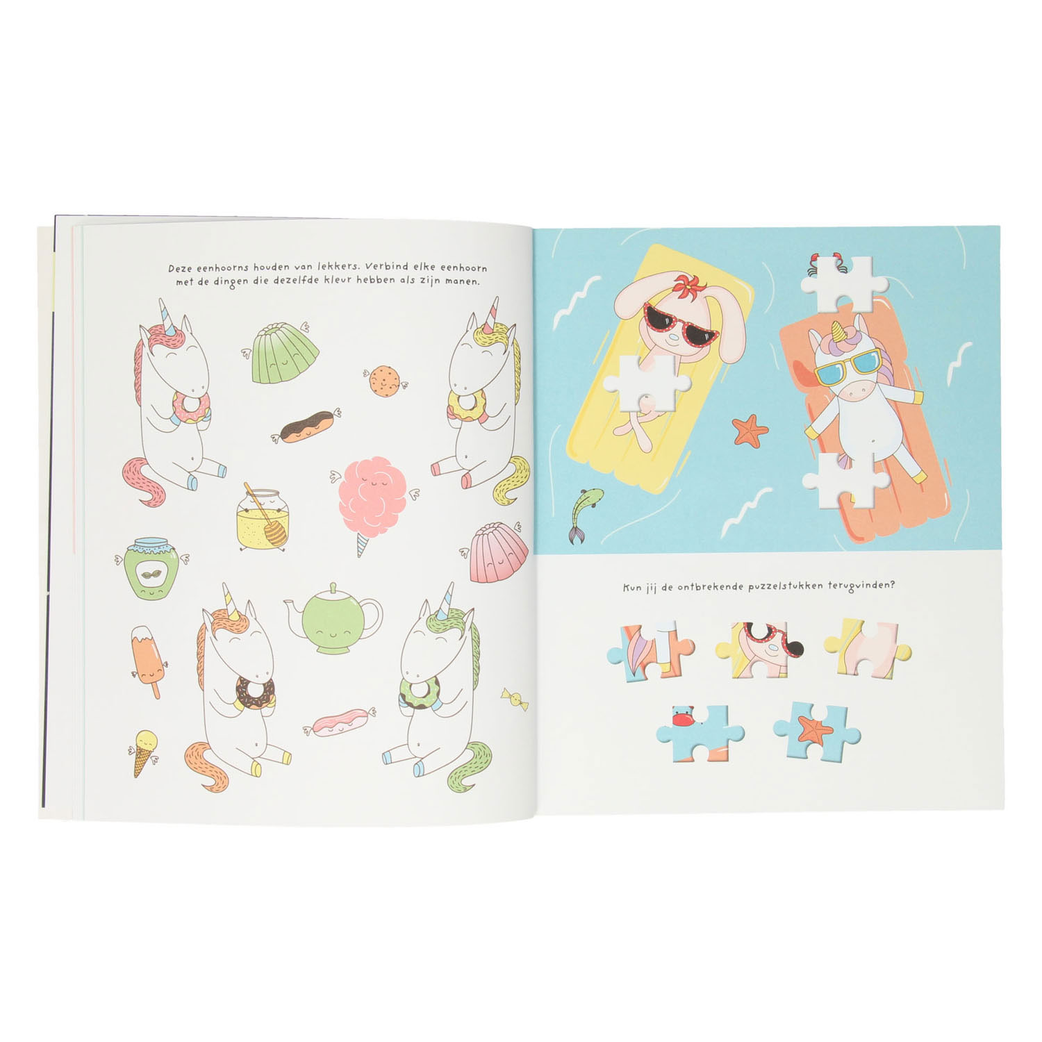 Mijn Spelletjesboek Eenhoorns