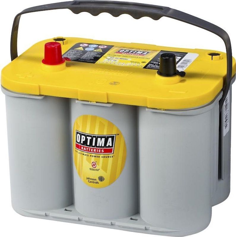 Optima accu met gele bovenkant 12 V 75 Ah YT S-5.5