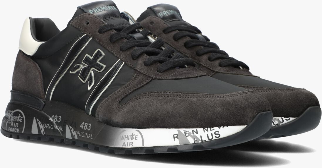 PREMIATA grijze premiata lage sneakers lander