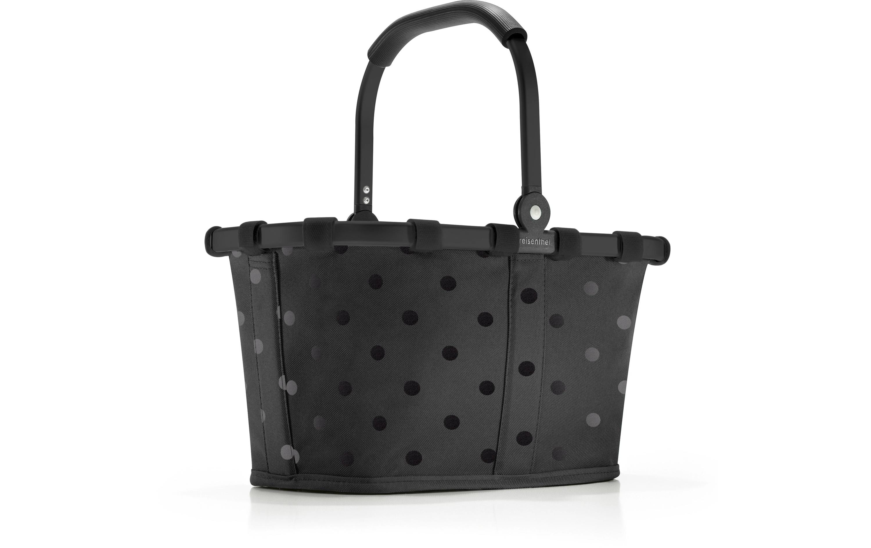 Einkaufskorb Carrybag XS Frame Glossy dots blackEinkaufstasche für Kinder