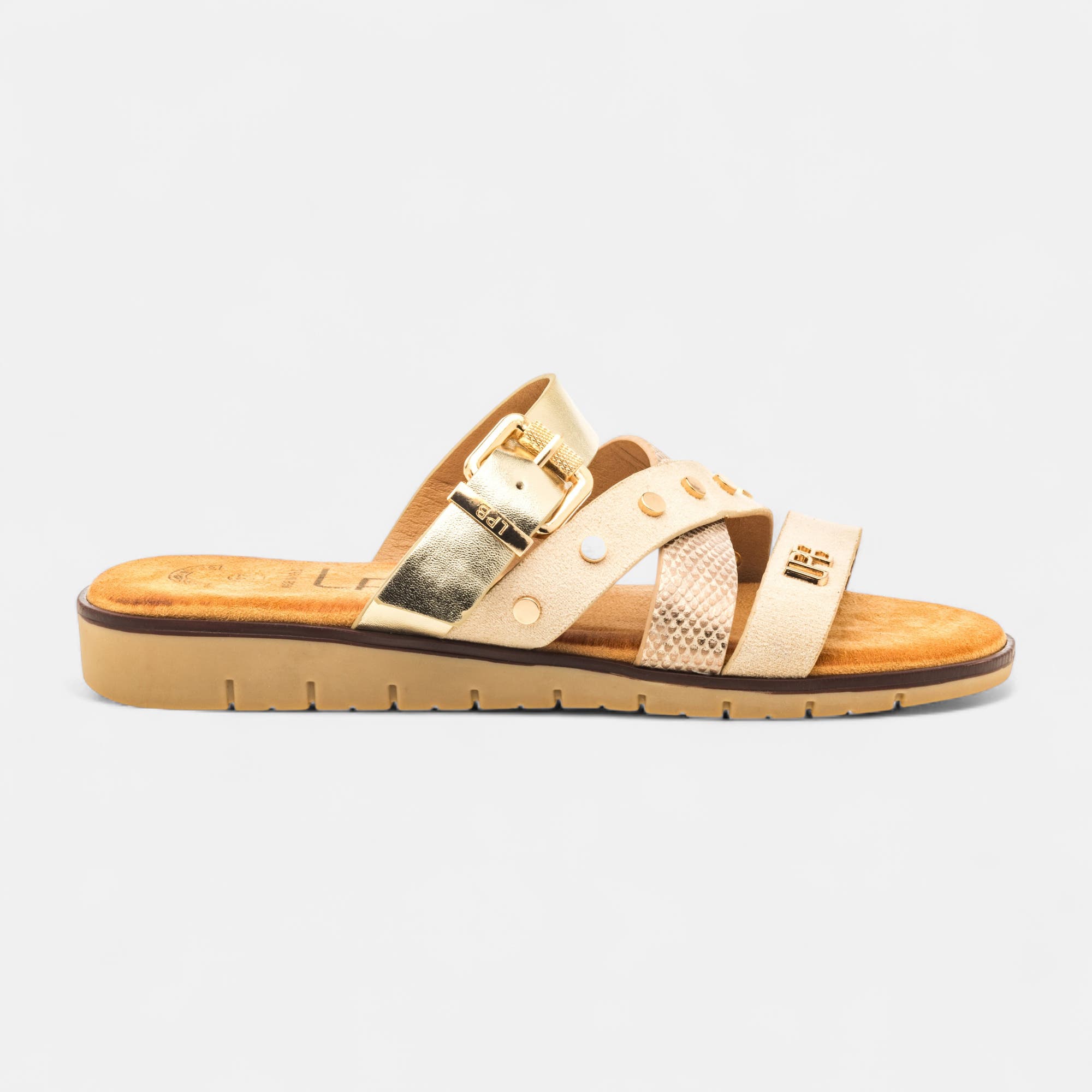 Mules Femme beige
