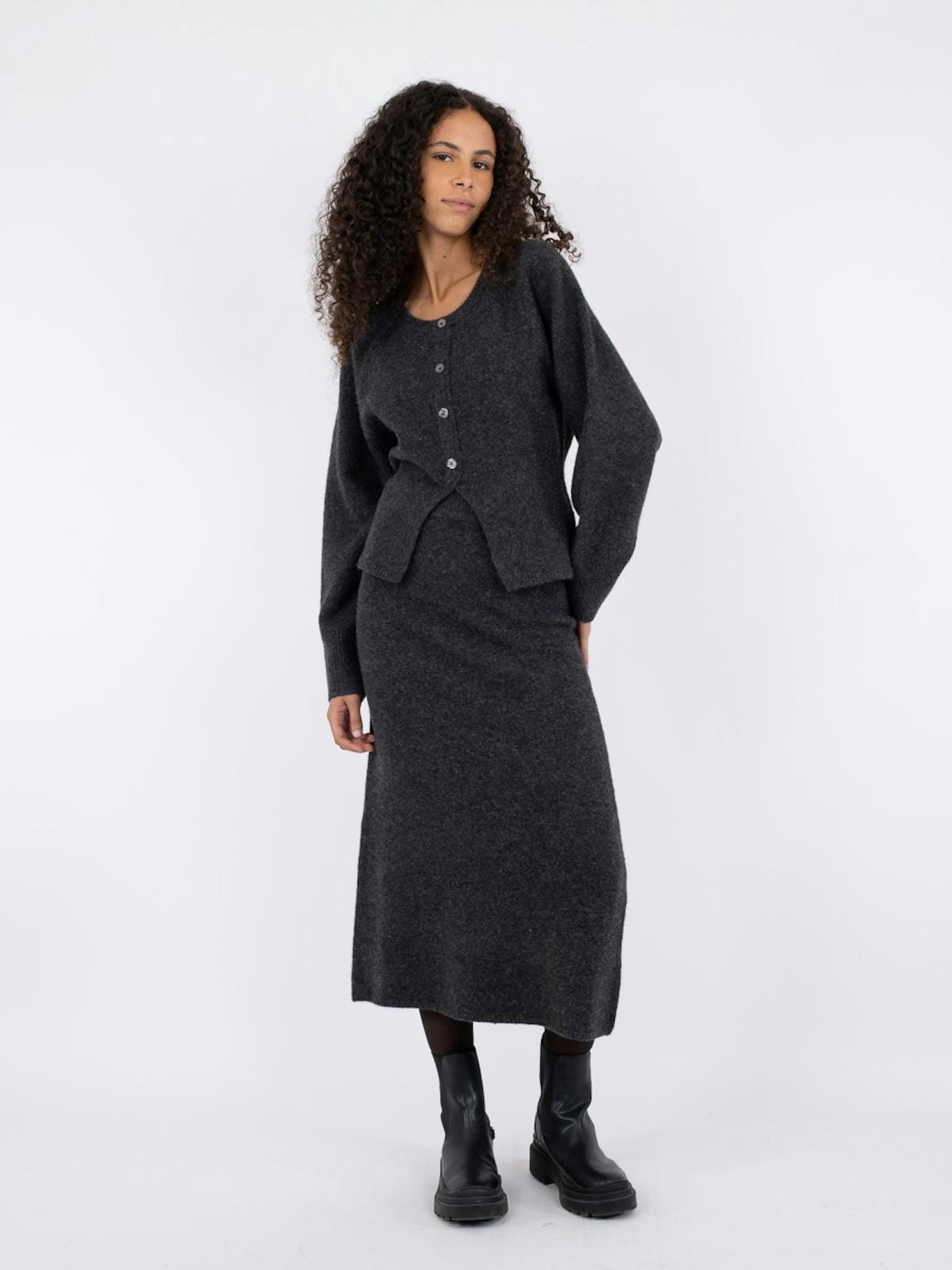 Neo Noir Ashanti Knit Skirt 161724