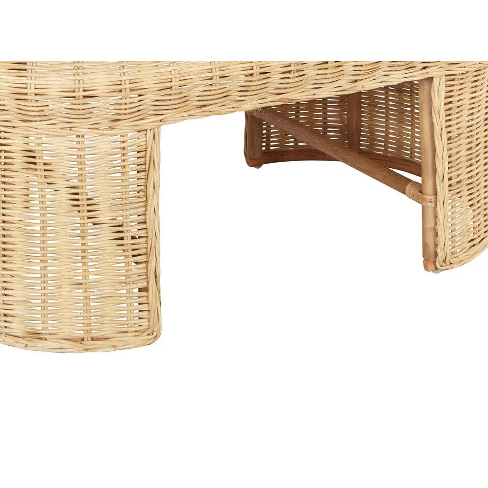 LIVADEIA - Tuintafel - Natuurlijk - Rotan
