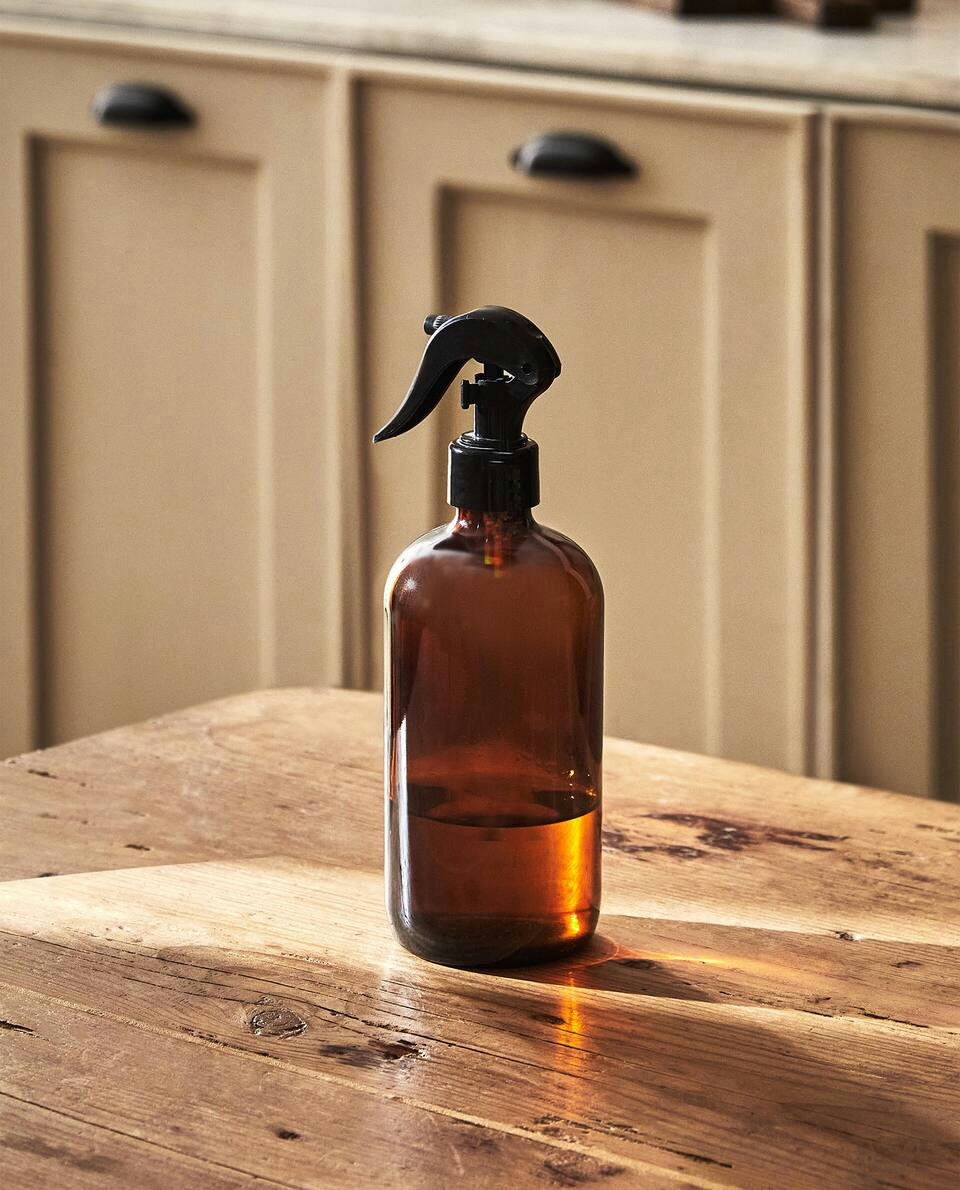 FRASCO DE VIDRO RECARREGÁVEL COM SPRAY (500 ML)