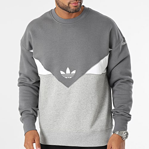 Sweat Crewneck Reflective IM4446 Gris