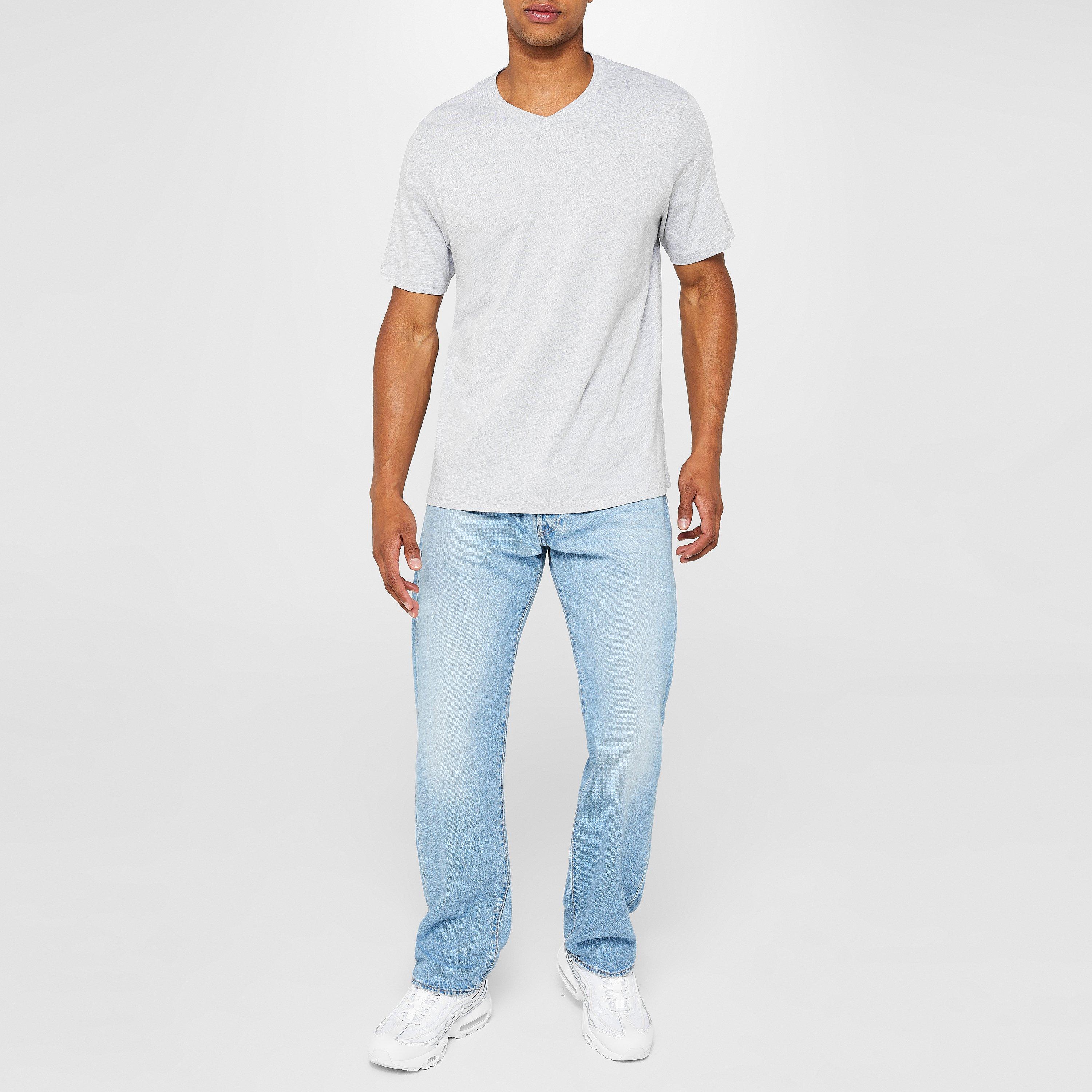 Donnay Three Pack V Neck T Shirt Mens