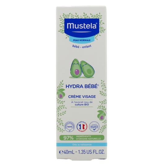 Crème pour le visage Mustela Hydra Bébé