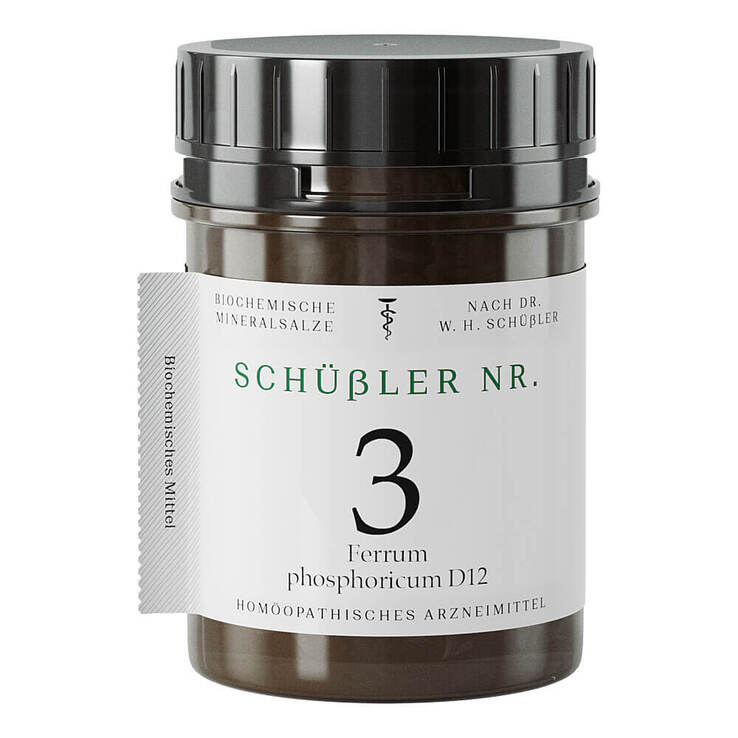 Schüssler Nr.3 Ferrum phosphoricum D 12 Tabletten, 400 St