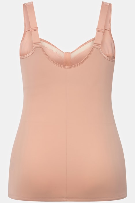Shaping-Top, Stickerei, Powermesh, verstellbare Träger