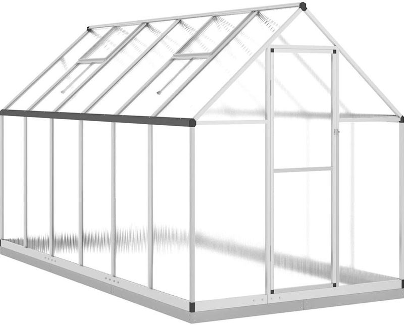 Tuinkas - Aluminium - Polycarbonaat - Weerbestendig - Praktisch Ontwerp