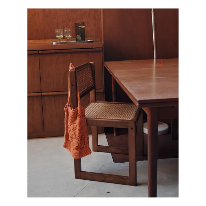 Emile et Ida Sac Filet Crochet Main - Collection Femme | Orange