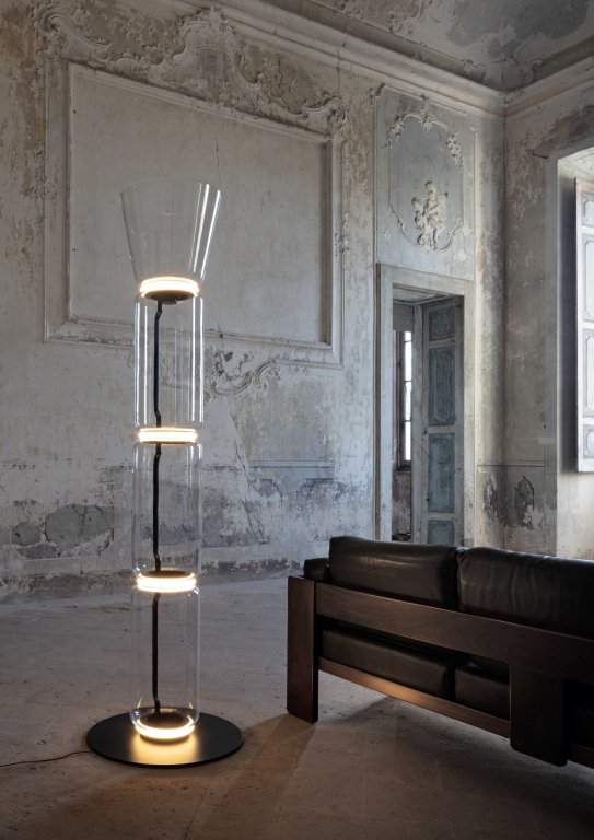 Flos Noctambule 1 High vloerlamp LED cylinder en cone