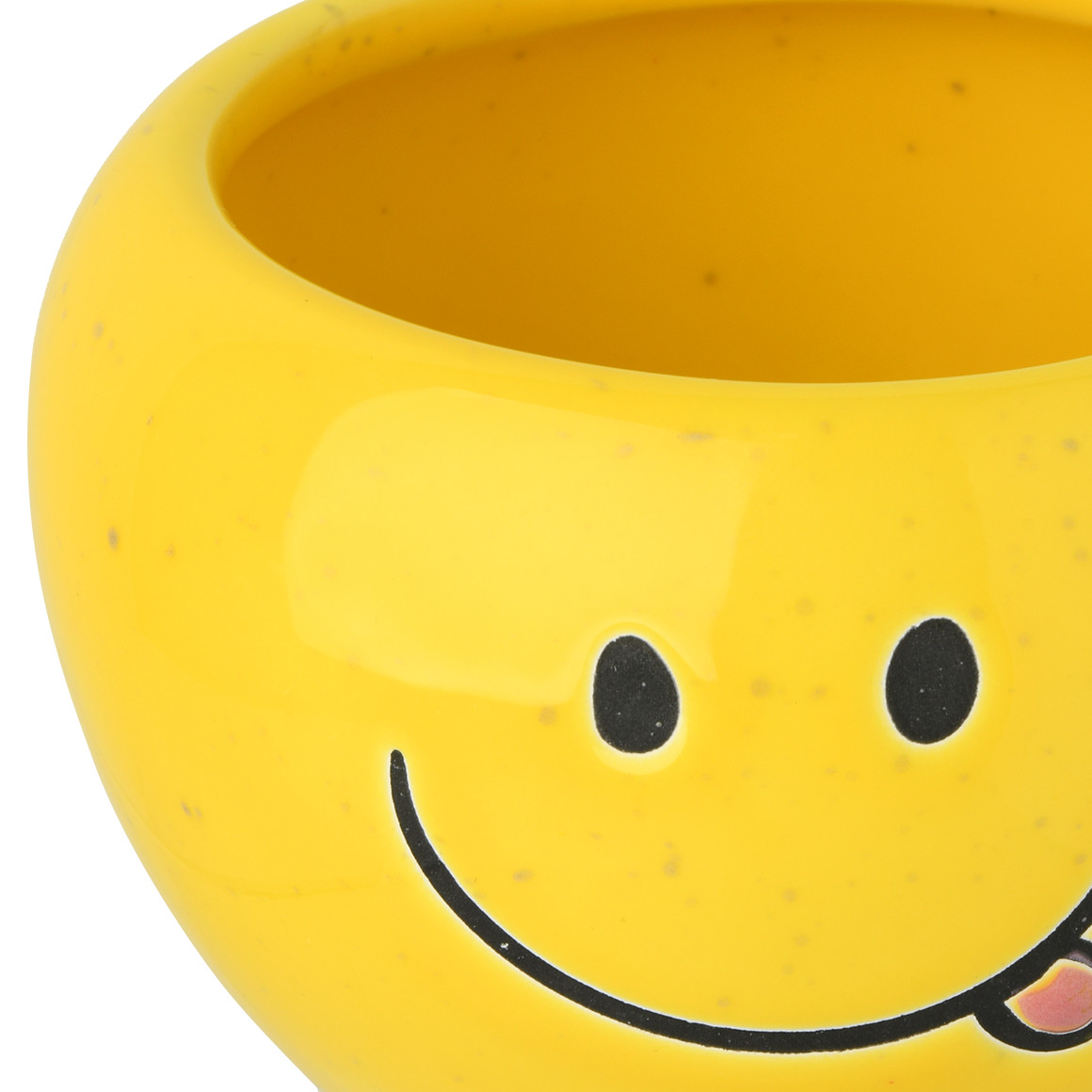 My Home Tasse mit Gesicht gelb