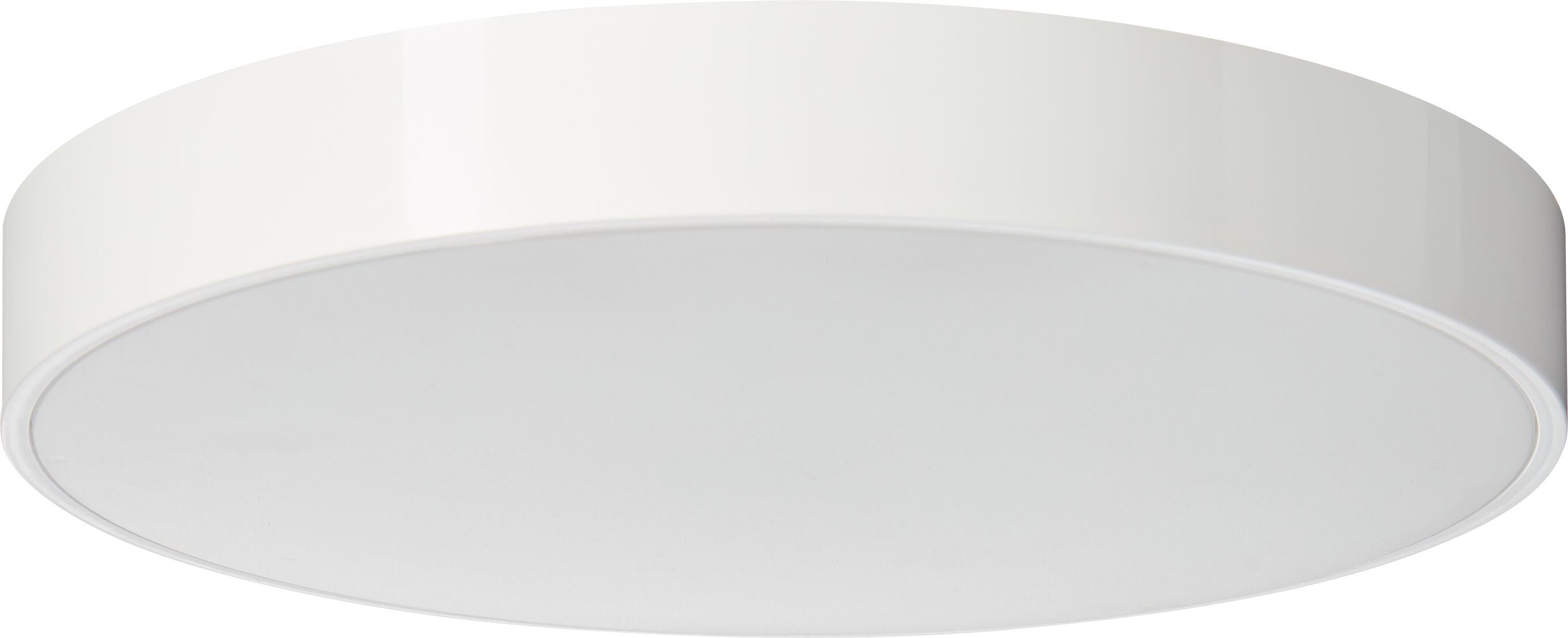 ASTI Wand- / Deckenleuchte - Weiss / H: 4.0 cm x D: 45.0 cm