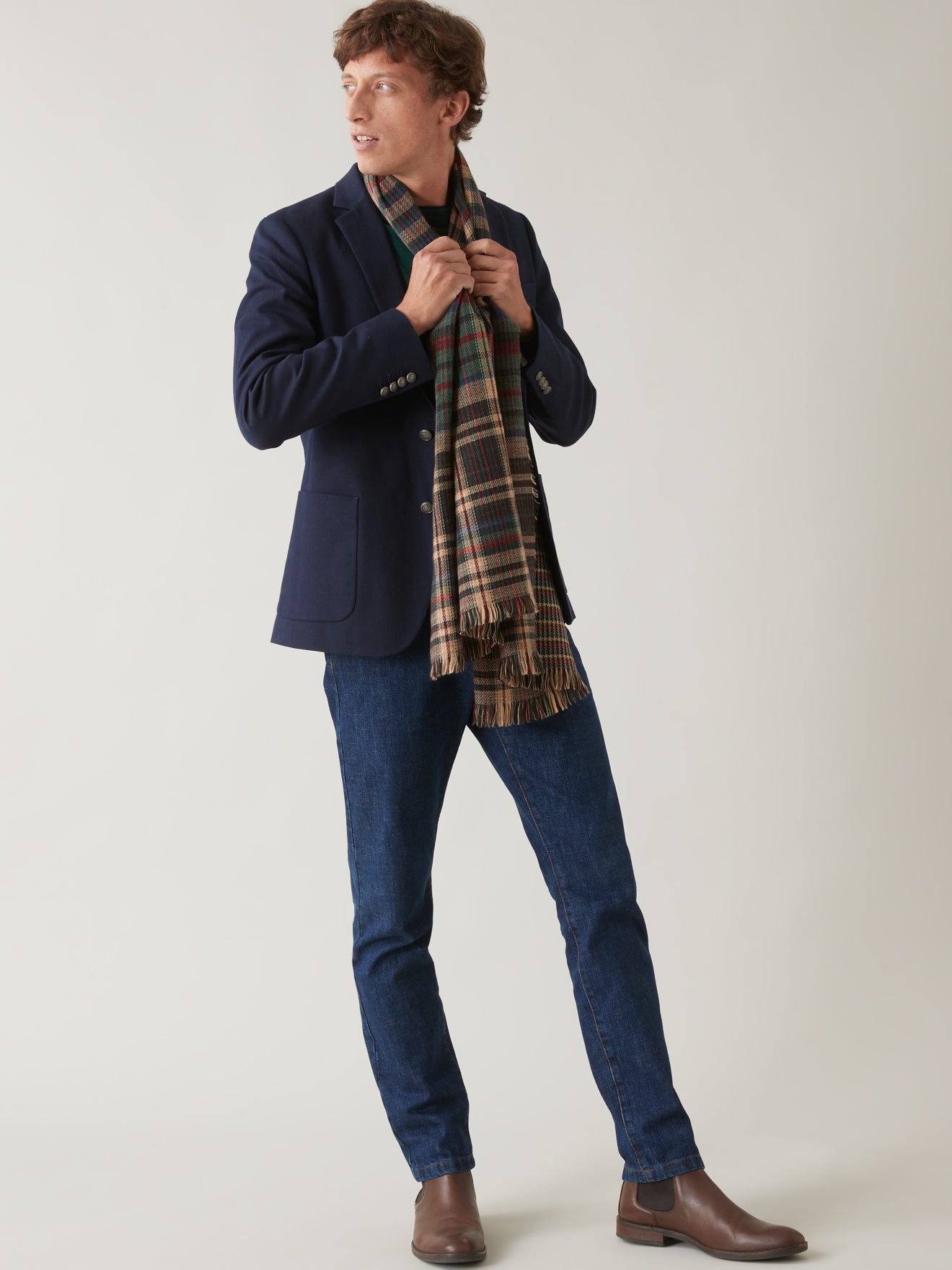 Blazer twill boutons fantaisie homme