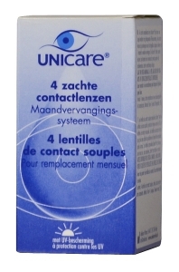 Unicare Maandlenzen -4.75 4 stuks