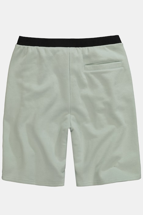 JAY-PI Sporthose, Fitness, Sweat-Bermuda, Elastikbund, Zipptaschen