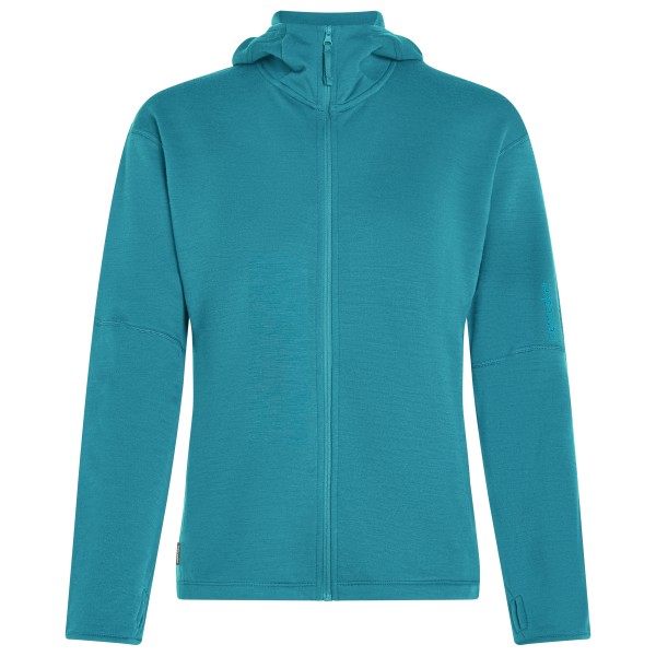 Icebreaker - Women's 360 Realfleece Elem L/S Zip Hoodie - Merinohoodie