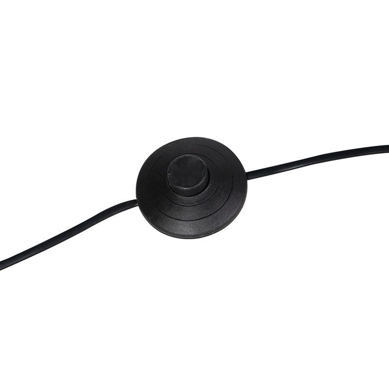 Smart vloerlamp zwart verstelbaar incl. Wifi A60 - Hobby