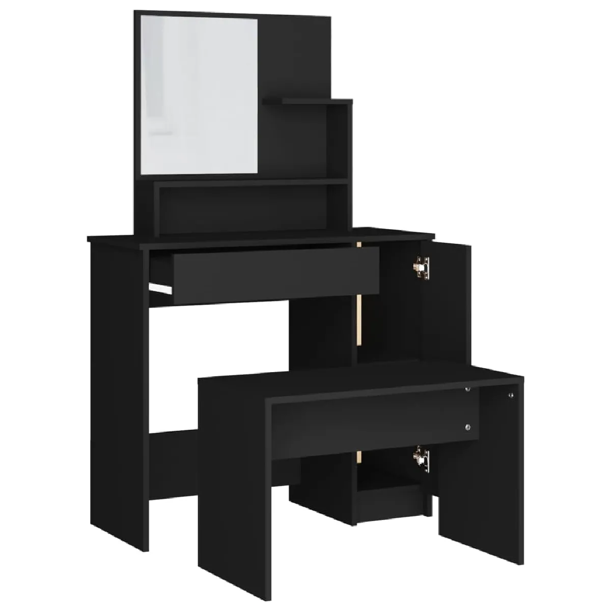 Coiffeuse Helloshop26 - Noir