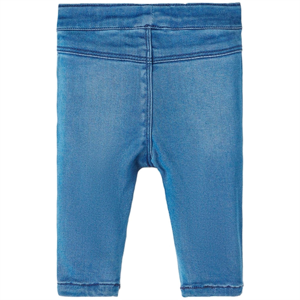 Medium Blue Denim Salli Slim Leggings