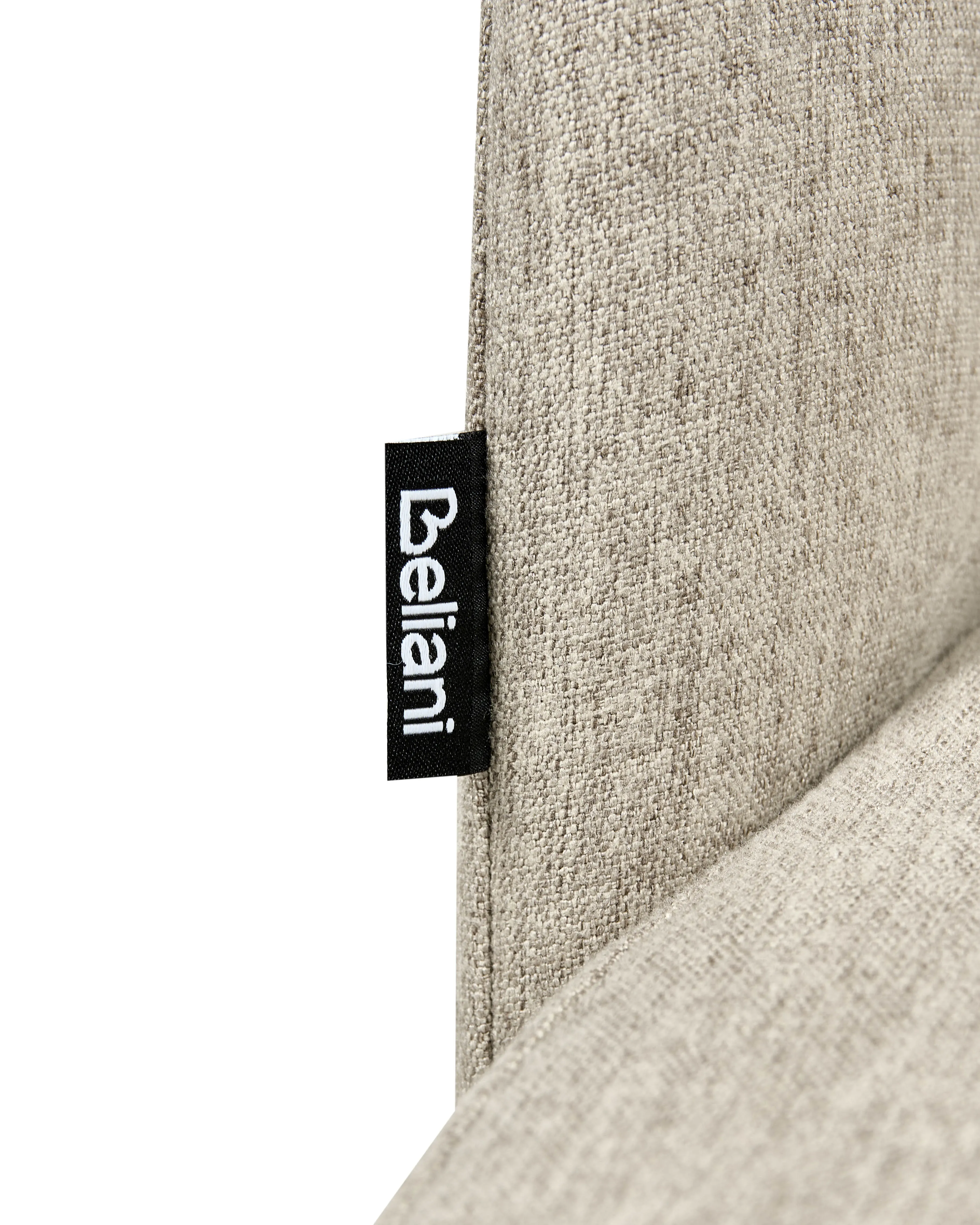 Set van 2 eetkamerstoelen PENNY Stof Zandbeige