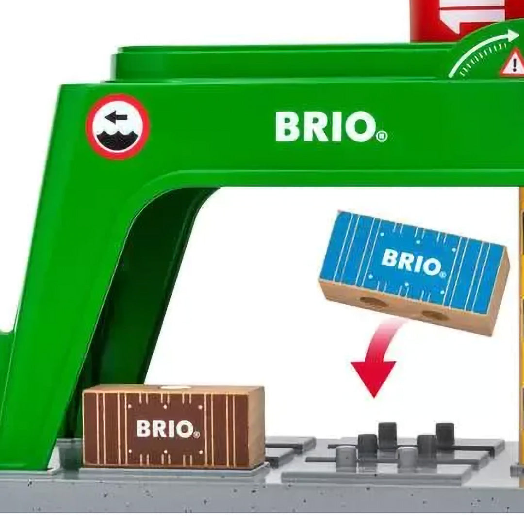 brio container kraan - 6-delig