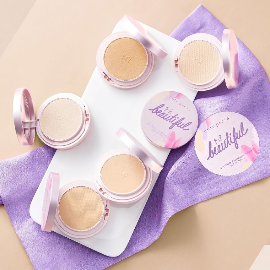 Cute Press - Luchtige matte foundationpoeder SPF 30 PA +++