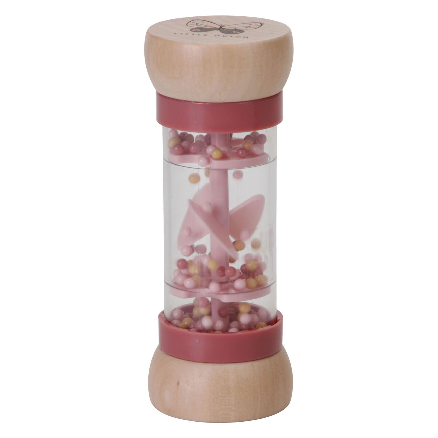 Little Dutch Houten Regenrammelaar Flowers & Butterflies FSC
