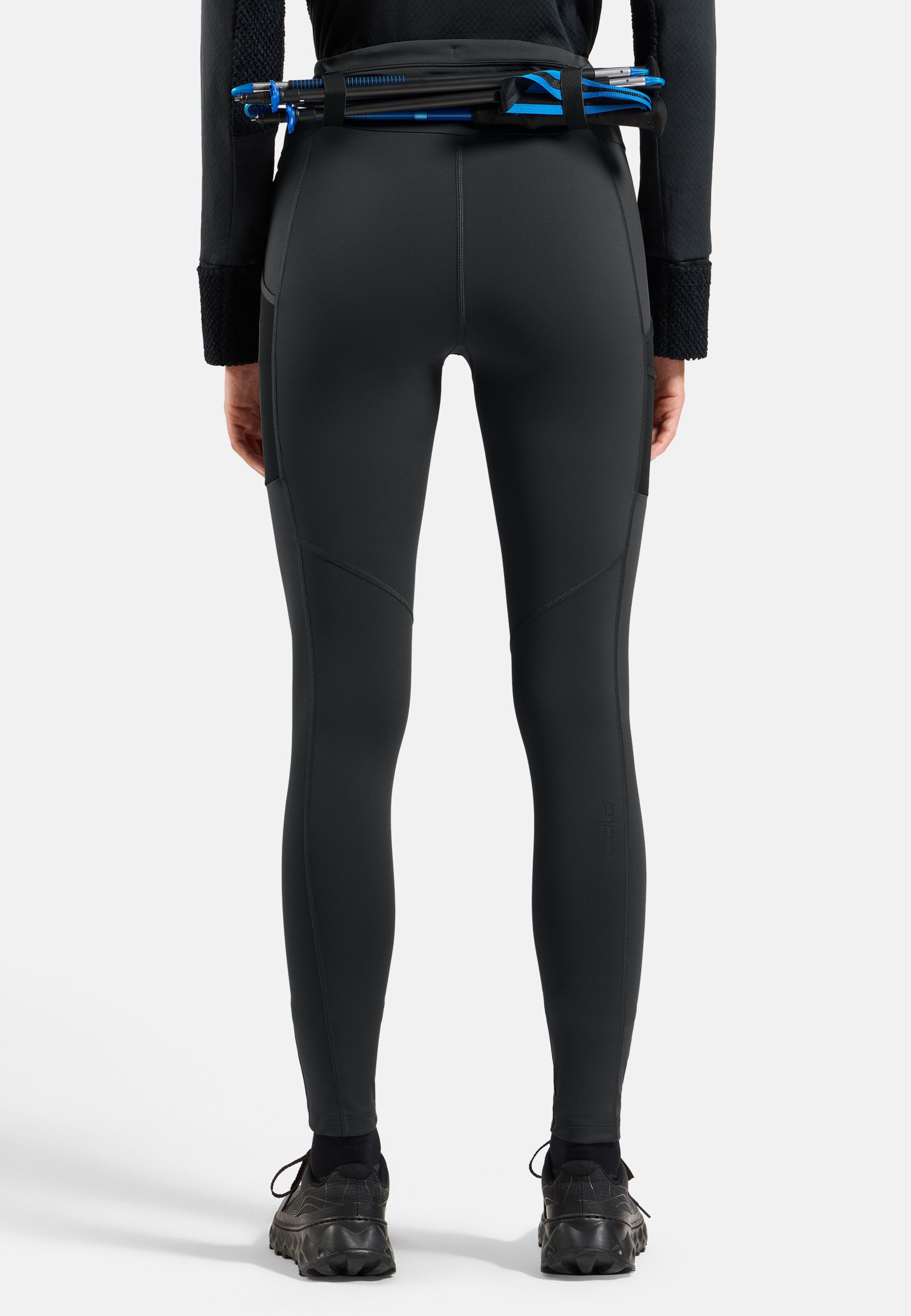 X-Alp Warm Cargo-Trailrunning-Tights in black