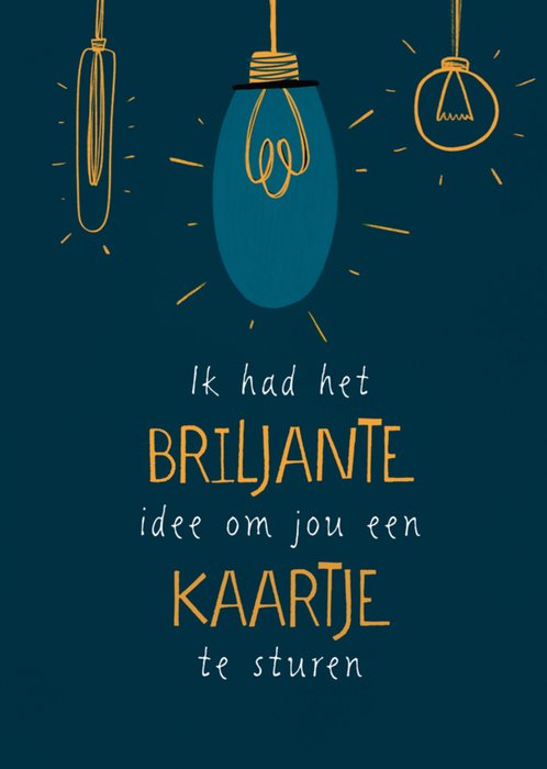 Greetz | Zomaarkaart | lampje | idee