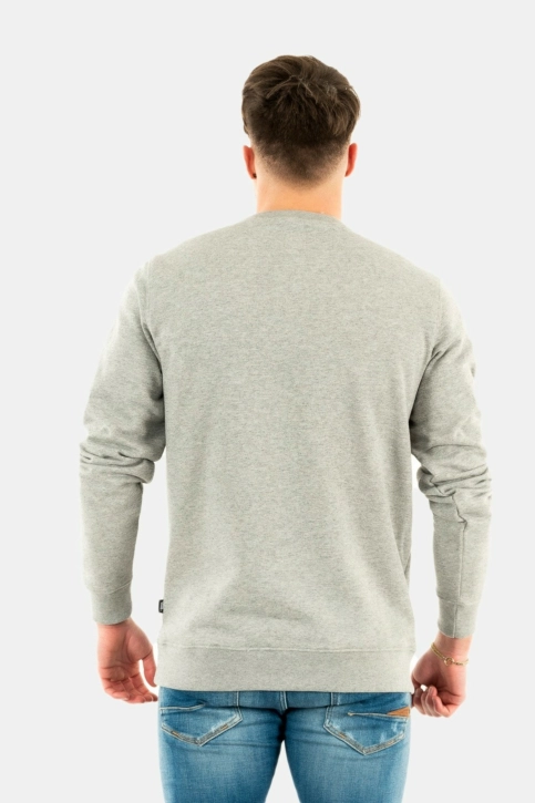 sweat vans classic crew ii ady1 cement heather/black