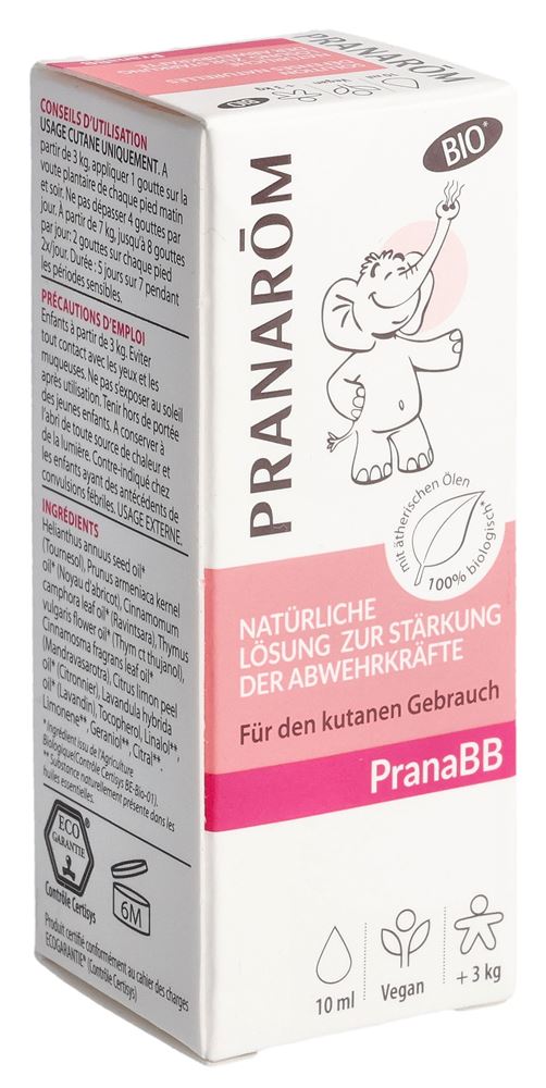 Pranarom PranaBB natürliche Lösung zur Stärkung der Abwehrkräfte Lös Bio Eco Fl 10 ml